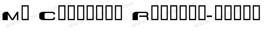 My Chemical Romance字体转换